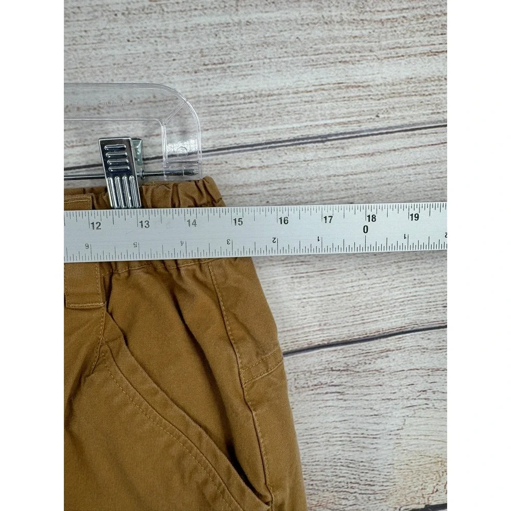 Kathmandu Hiking Adventure Pants Mens Large Brown Elastic Waist Stretch